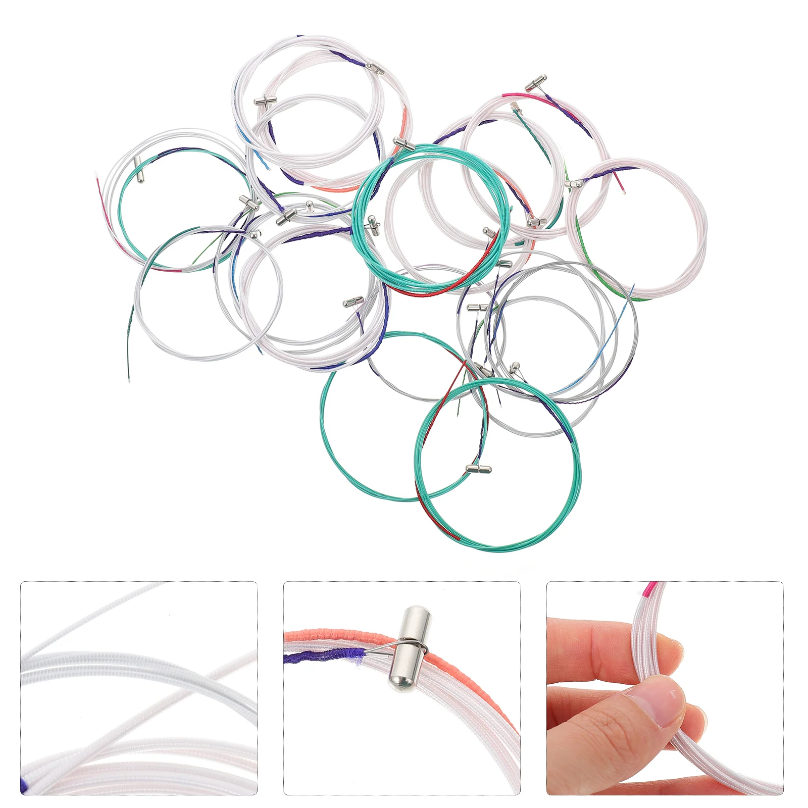 21pcs Practical Guzheng Strings Replacement Guzheng Accessories Music Supplies (Assorted Color)
21pcs Practical Guzheng Strings Replacement Guzheng Accessories Music Supplies (Assorted Color)
