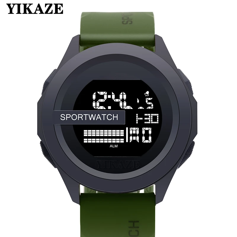 Sports Watch Fashion Digital Men Watches Big Dial Waterproof Luminous Electronic Watch Military Men's Watches LED Clock for Kids
Sports Watch Fashion Digital Men Watches Big Dial Waterproof Luminous Electronic Watch Military Men's Watches LED Clock for Kids