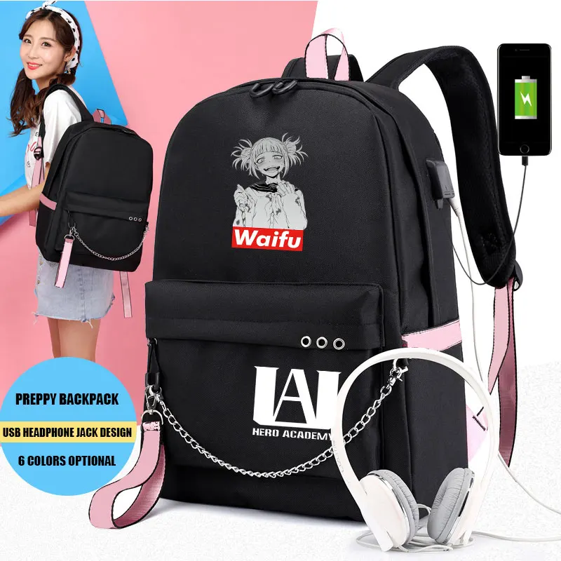 My Hero Academia Anime Backpack Deku Bakugou Boku No Hero Academia School Bags for Girls Female Large Capacity Laptop Backpack
My Hero Academia Anime Backpack Deku Bakugou Boku No Hero Academia School Bags for Girls Female Large Capacity Laptop Backpack