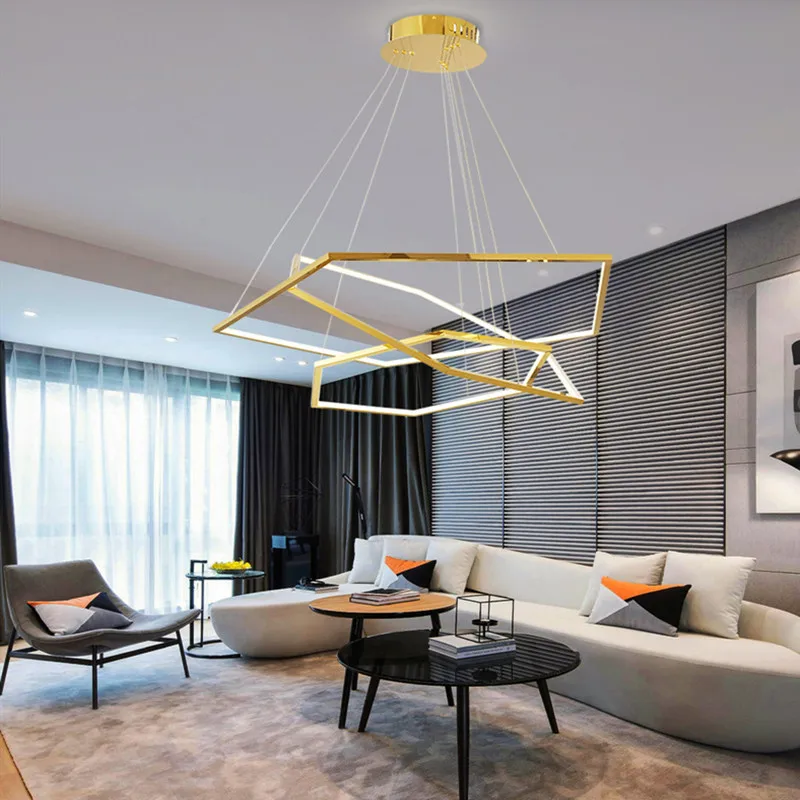 Led Art Chandelier Pendant Lamp Light Room Decor Luxury Gold Hexagon Rings Modern Hanging Stainless Steel for Living Hotel lamp
Led Art Chandelier Pendant Lamp Light Room Decor Luxury Gold Hexagon Rings Modern Hanging Stainless Steel for Living Hotel lamp