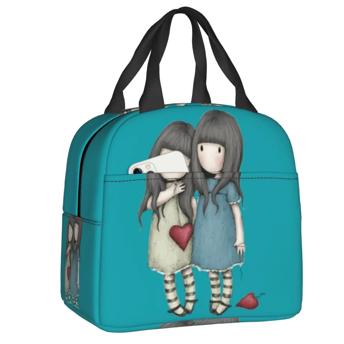 Изолированная сумка для обеда Gorjuss для друзей и женщин, водонепроницаемая мультяшная кукла для девочек, термоохлаждающий Ланч-бокс для детей и школьников
Изолированная сумка для обеда Gorjuss для друзей и женщин, водонепроницаемая мультяшная кукла для девочек, термоохлаждающий Ланч-бокс для детей и школьников