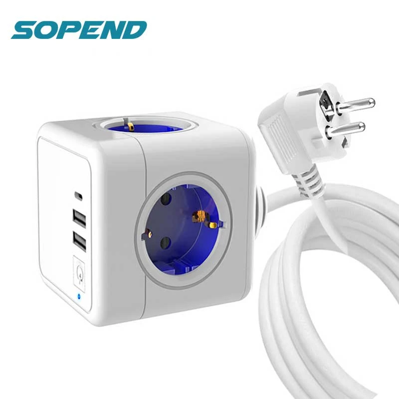 Удлинитель с европейской вилкой 4 выхода, USB Type-C Sopend Eu 1,5 м удлинитель, полоса питания, 4 выхода, переключатель, USB Type-C, мульти штекер, адаптер, з...
Удлинитель с европейской вилкой 4 выхода, USB Type-C Sopend Eu 1,5 м удлинитель, полоса питания, 4 выхода, переключатель, USB Type-C, мульти штекер, адаптер, з...