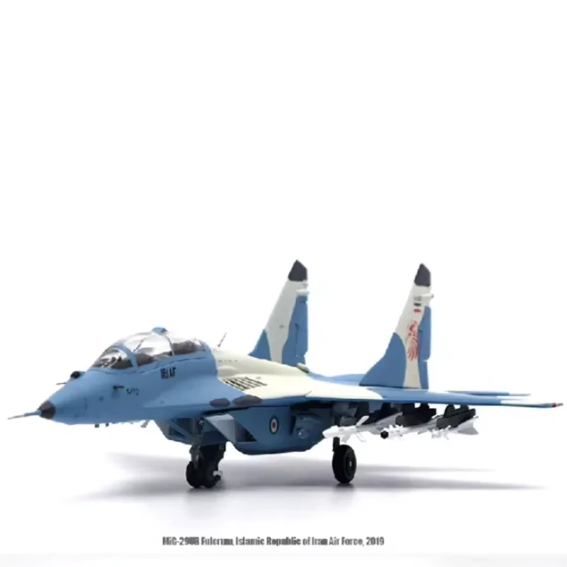 Литье под давлением в масштабе 1:72, MiG 29 Fulcrum 2019, иранская модель боевика, Коллекционные Подарочные игрушки
Литье под давлением в масштабе 1:72, MiG 29 Fulcrum 2019, иранская модель боевика, Коллекционные Подарочные игрушки