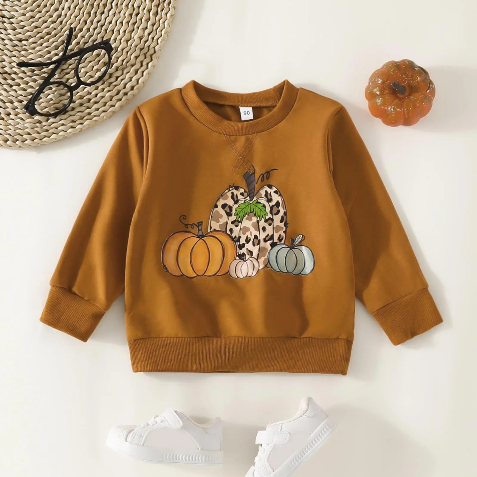 2023 Children Kids Boys Girls Halloween Clothing Pumpkin Print O-neck Long Sleeve Pullover Hoodies Sweatshirt Tops Party T-shirt
2023 Children Kids Boys Girls Halloween Clothing Pumpkin Print O-neck Long Sleeve Pullover Hoodies Sweatshirt Tops Party T-shirt