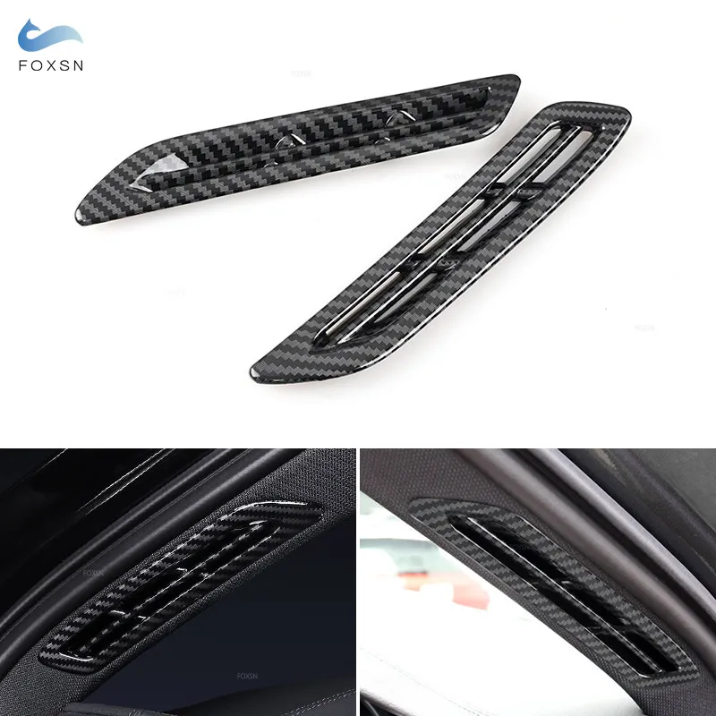 Стайлинг автомобиля углеродное волокно текстура А-столб кондиционирование воздуха вентиляционное отверстие рамка Крышка отделка для Audi A6 C8 A7 2019 2020 2021 
Стайлинг автомобиля углеродное волокно текстура А-столб кондиционирование воздуха вентиляционное отверстие рамка Крышка отделка для Audi A6 C8 A7 2019 2020 2021