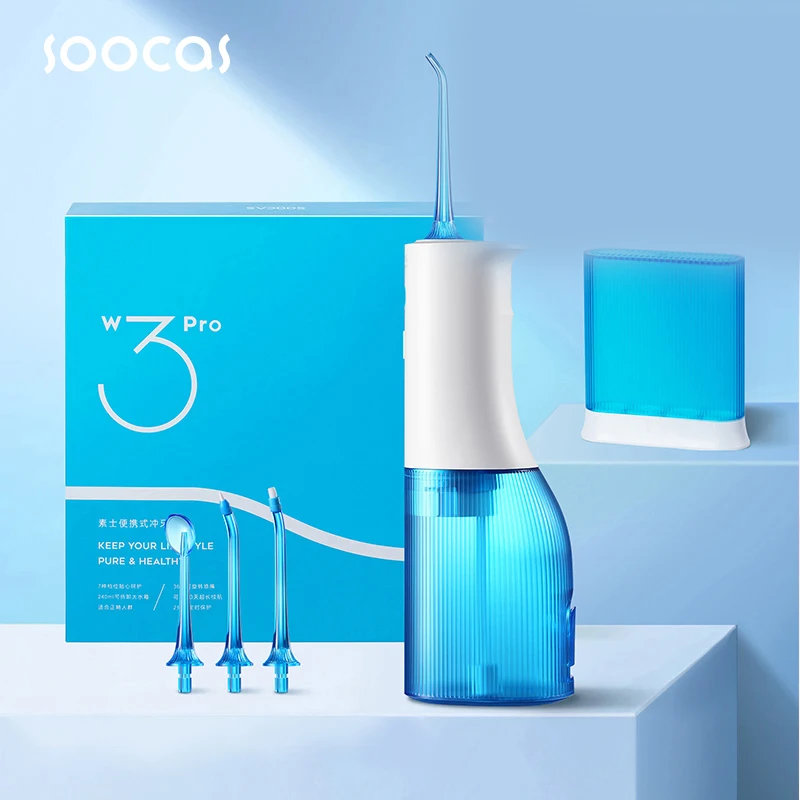 Ирригатор полости рта SOOCAS W3 Pro 4 типа перезаряжаемый 7 режимов | Бытовая техника
