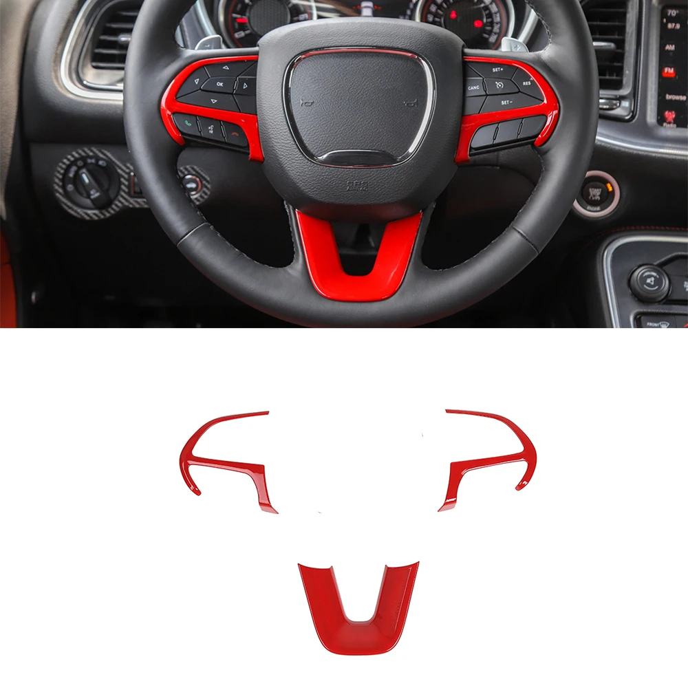 Car Steering Wheel Decoration Ring for Dodge Challenger Charger 2015-2021 Durango 2014-2021 Car Interior Accessories ABS Styling
Car Steering Wheel Decoration Ring for Dodge Challenger Charger 2015-2021 Durango 2014-2021 Car Interior Accessories ABS Styling