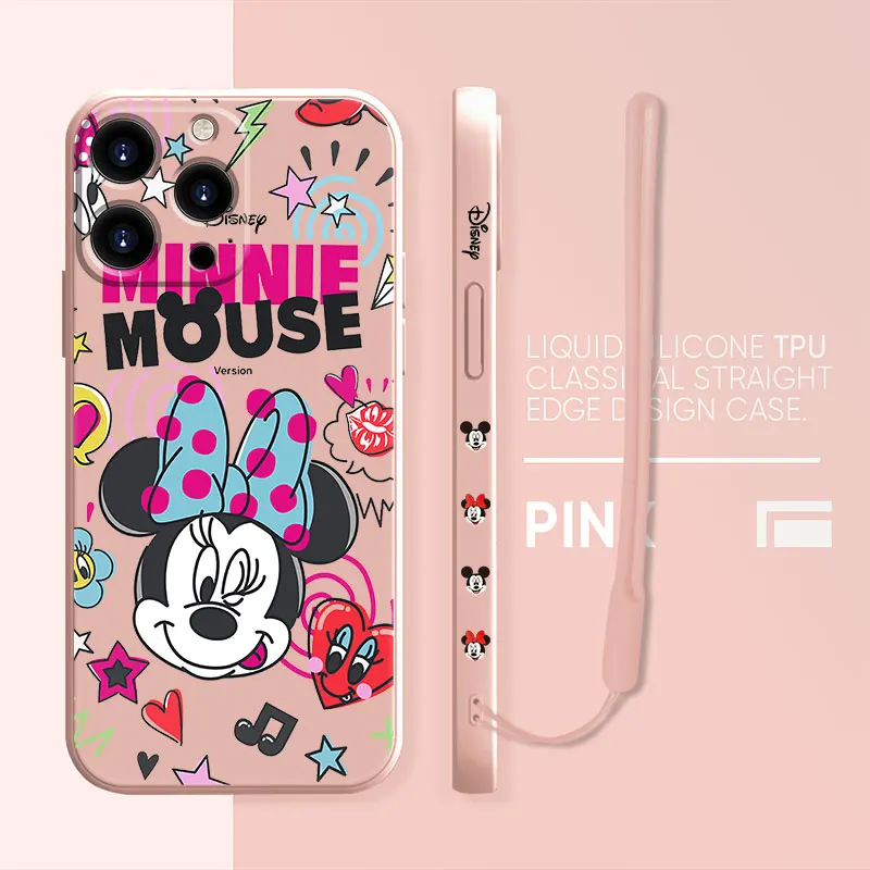 Silicone Celular Disney Mickey Minnie Drawing Soft Liquid Funda Case for iPhone 13 12 11 Pro Max XR SE 7 8 Plus XS 8+ 12pro X
Silicone Celular Disney Mickey Minnie Drawing Soft Liquid Funda Case for iPhone 13 12 11 Pro Max XR SE 7 8 Plus XS 8+ 12pro X
