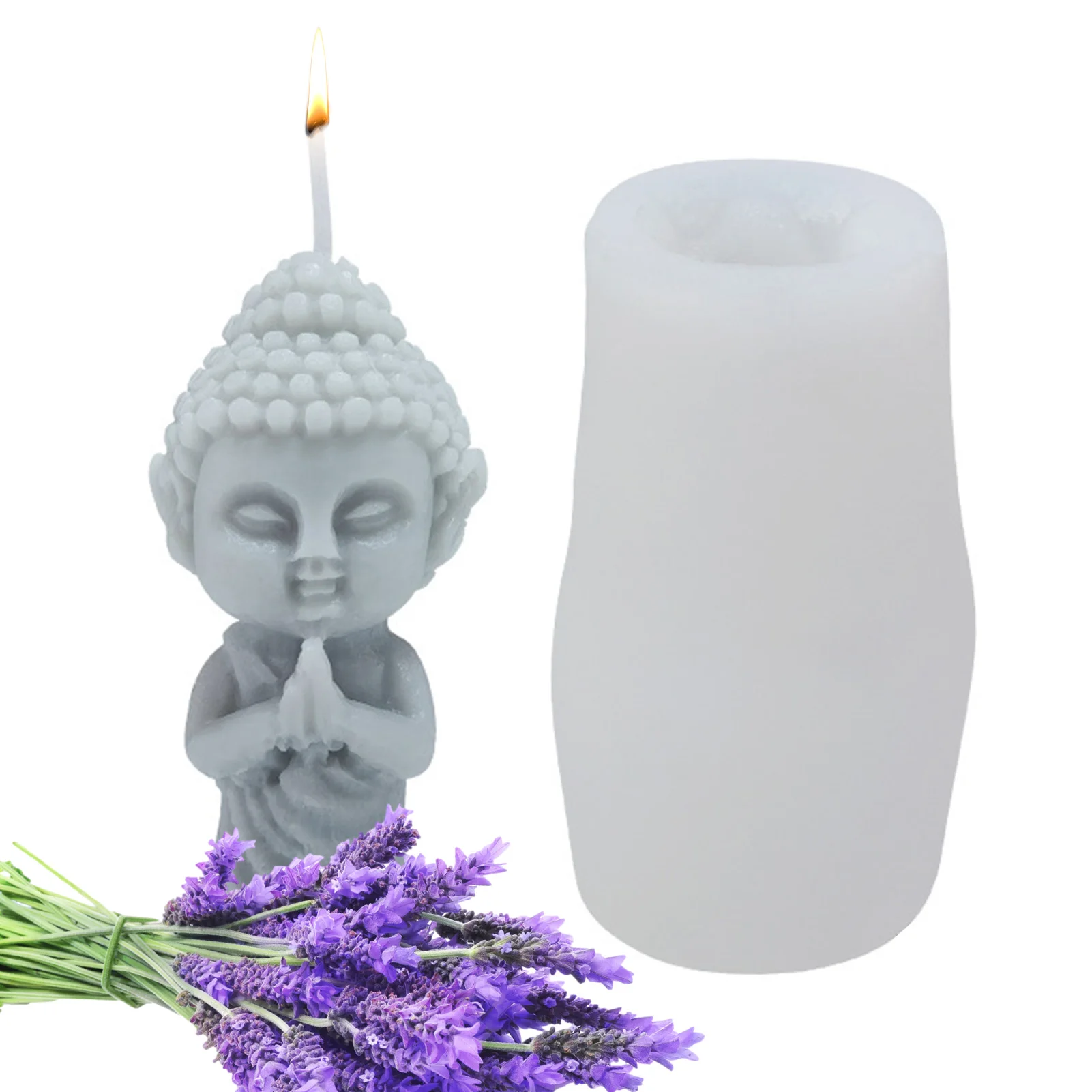Buddha Soap Mold Silicone DIY Plaster Craft Buddha Shape Decorations Molds Handmade Crafting Mold For Crayon Beeswax Lotion Bars
Buddha Soap Mold Silicone DIY Plaster Craft Buddha Shape Decorations Molds Handmade Crafting Mold For Crayon Beeswax Lotion Bars