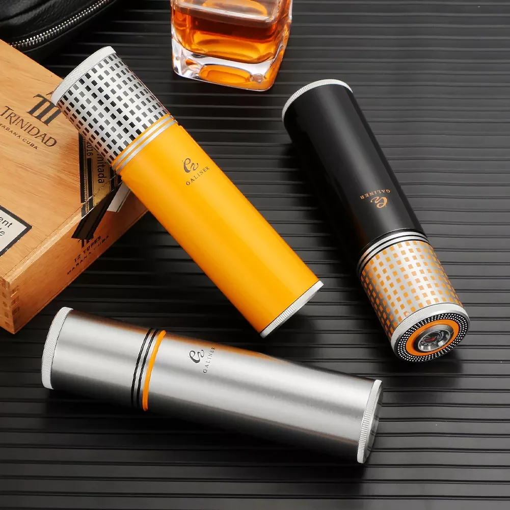 Cigar Humidor Tube With Hygrometer Puro Digital Humidifier Portable Case Travel Jar Tube Cigar Box
Cigar Humidor Tube With Hygrometer Puro Digital Humidifier Portable Case Travel Jar Tube Cigar Box