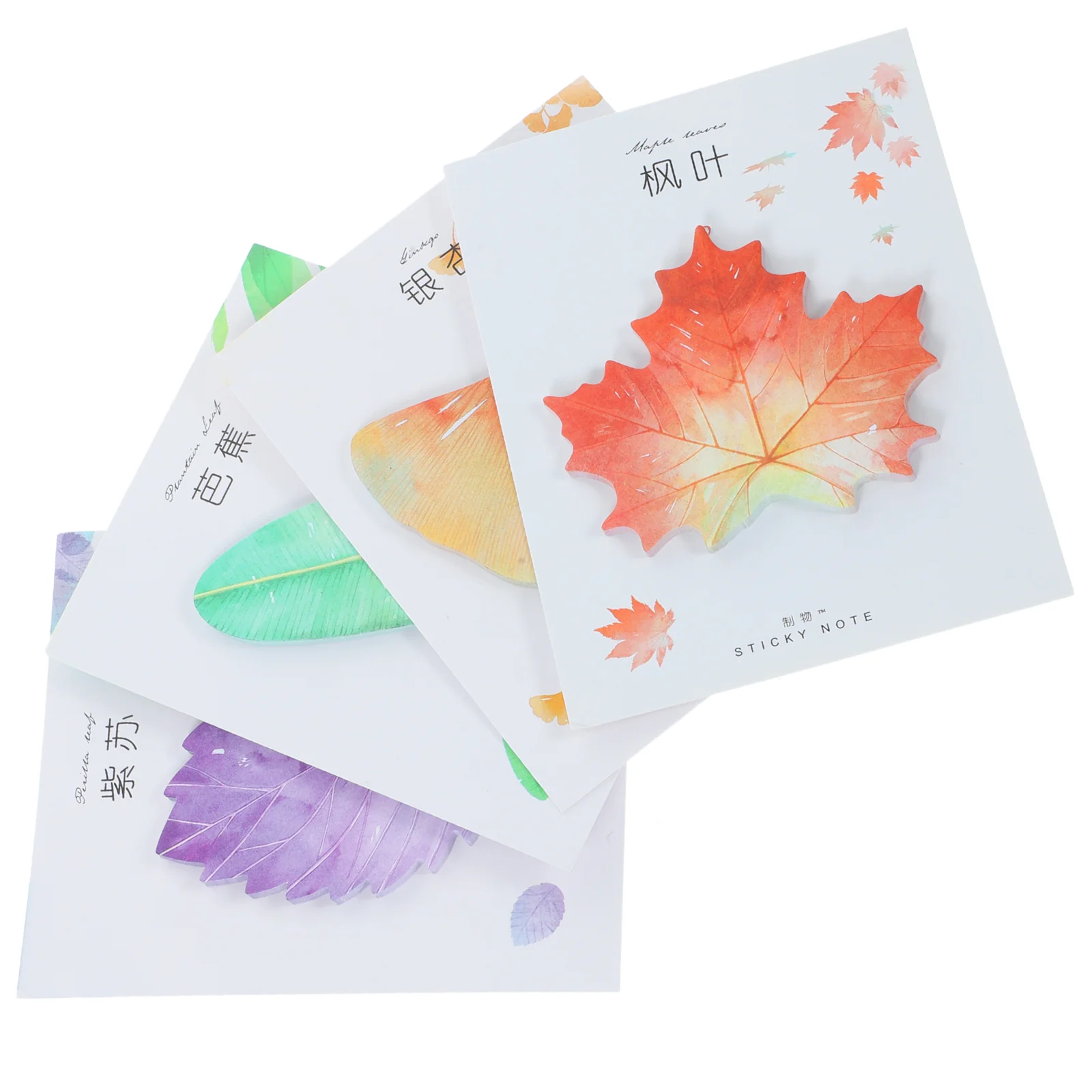 4 Pcs Aesthetic Sticky Notes Removable Stickers Leaf Unique Memo Pads Cute Office Supplies Paper Leaves
4 Pcs Aesthetic Sticky Notes Removable Stickers Leaf Unique Memo Pads Cute Office Supplies Paper Leaves