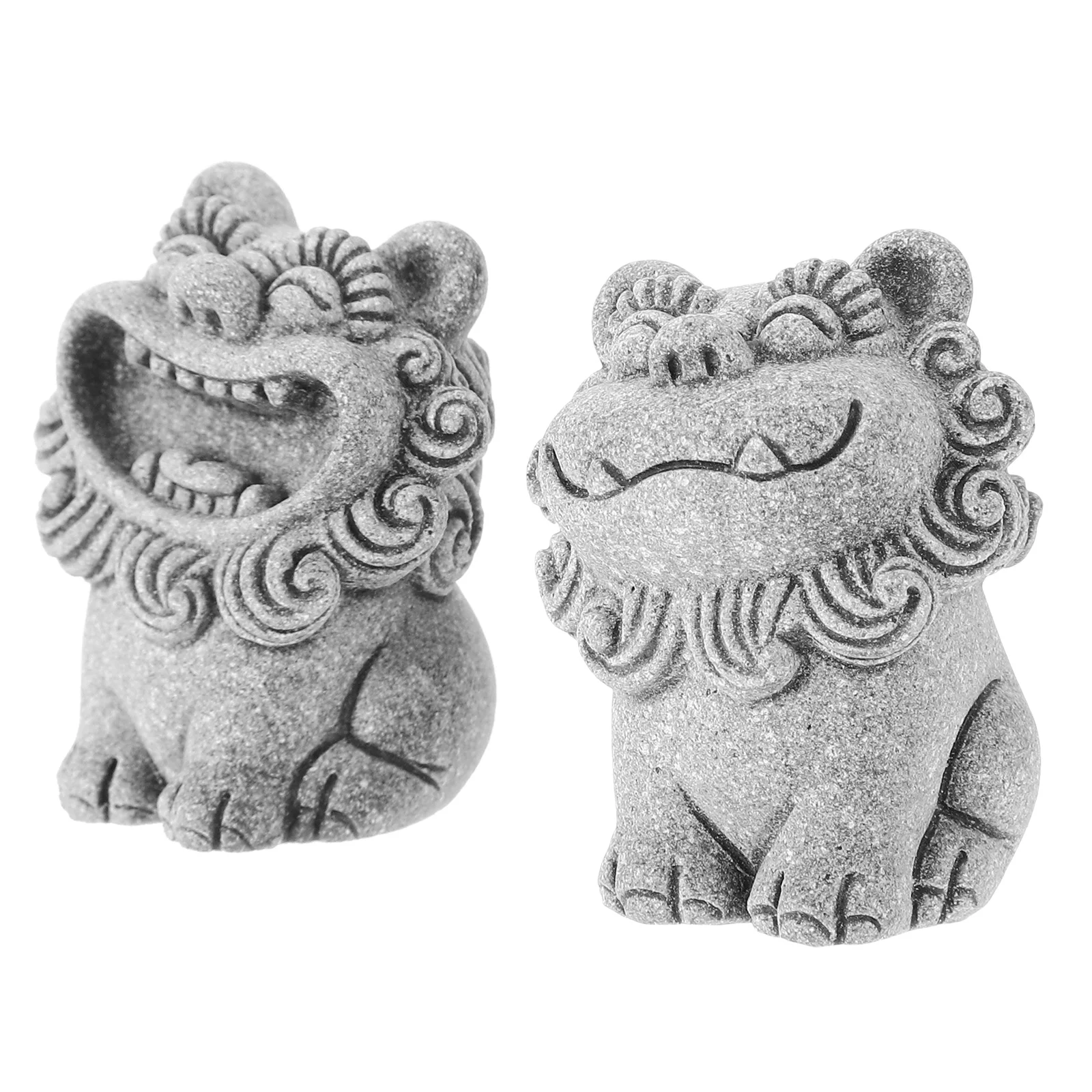 1 pair of Decorative Lion Figurine Mini Lion Statue Fish Tank Aquarium Landscape Lion Ornament
1 pair of Decorative Lion Figurine Mini Lion Statue Fish Tank Aquarium Landscape Lion Ornament