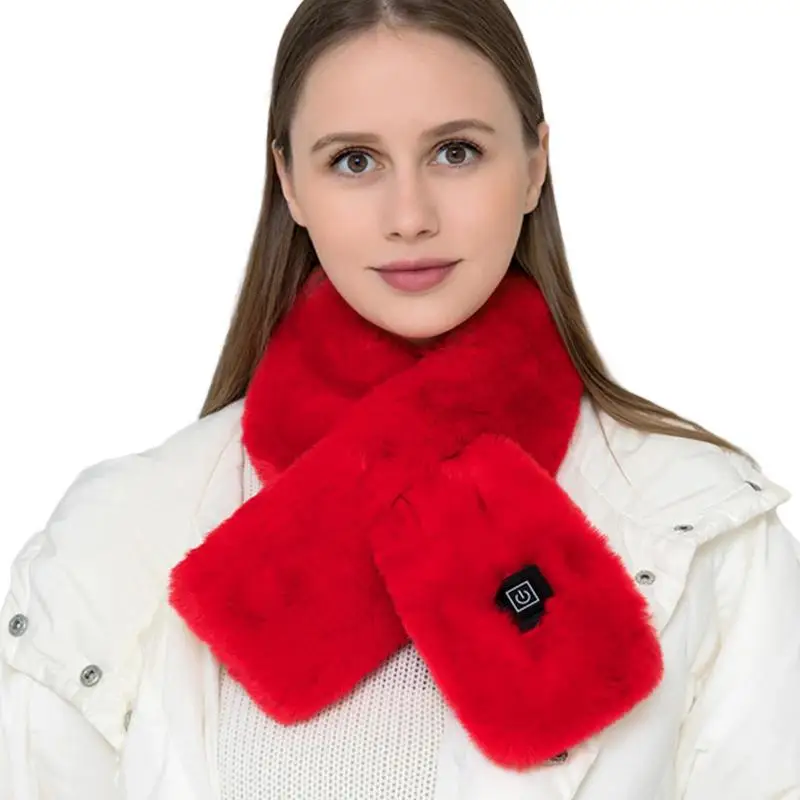 Eletric Heating Scarf Electric Neck Warmer Three Temp Settings USB Heated Cordless Soft Scarf Portable Temperature Control Scarf
Eletric Heating Scarf Electric Neck Warmer Three Temp Settings USB Heated Cordless Soft Scarf Portable Temperature Control Scarf