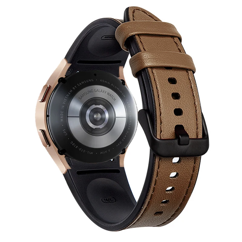 20mm watch strap for Samsung Galxy watch 4 44mm 40mm Pressure line Leather Smartwatch Bracelet Galaxy watch 4 classic 46mm 42mm
20mm watch strap for Samsung Galxy watch 4 44mm 40mm Pressure line Leather Smartwatch Bracelet Galaxy watch 4 classic 46mm 42mm