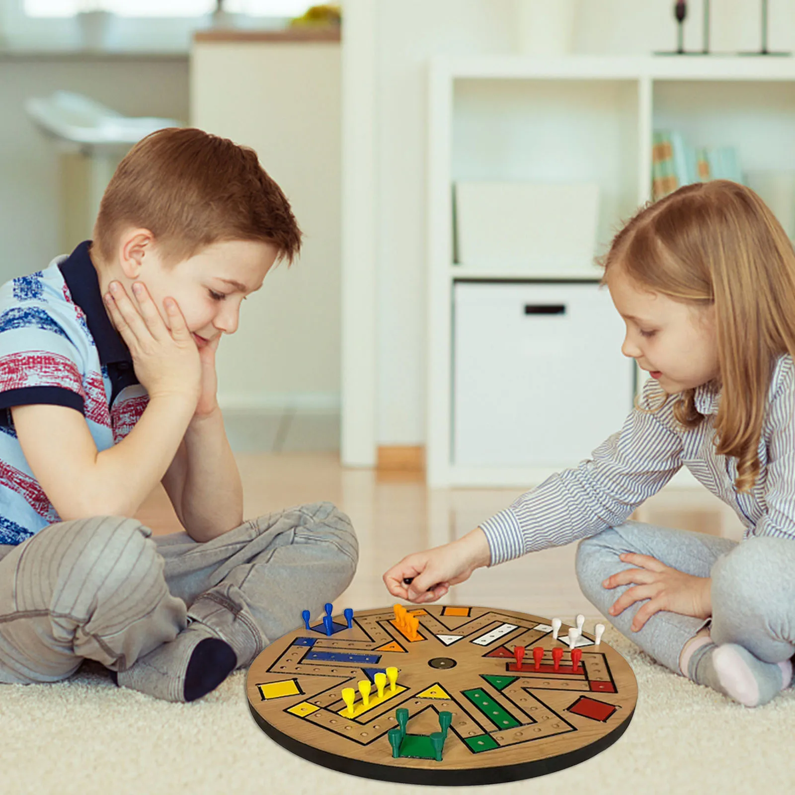 Multifunction Wooden Game Chessboard Flying Chess Chinese Chess Tabletop Game Durable Puzzle Kids Educational Toy
Multifunction Wooden Game Chessboard Flying Chess Chinese Chess Tabletop Game Durable Puzzle Kids Educational Toy