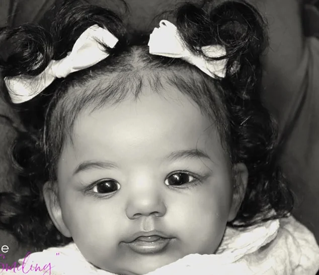 NPK 20inch Reborn Abigail Smile Baby Doll Kit Unfinished Fresh Color Doll Parts with Body and Eyes
NPK 20inch Reborn Abigail Smile Baby Doll Kit Unfinished Fresh Color Doll Parts with Body and Eyes