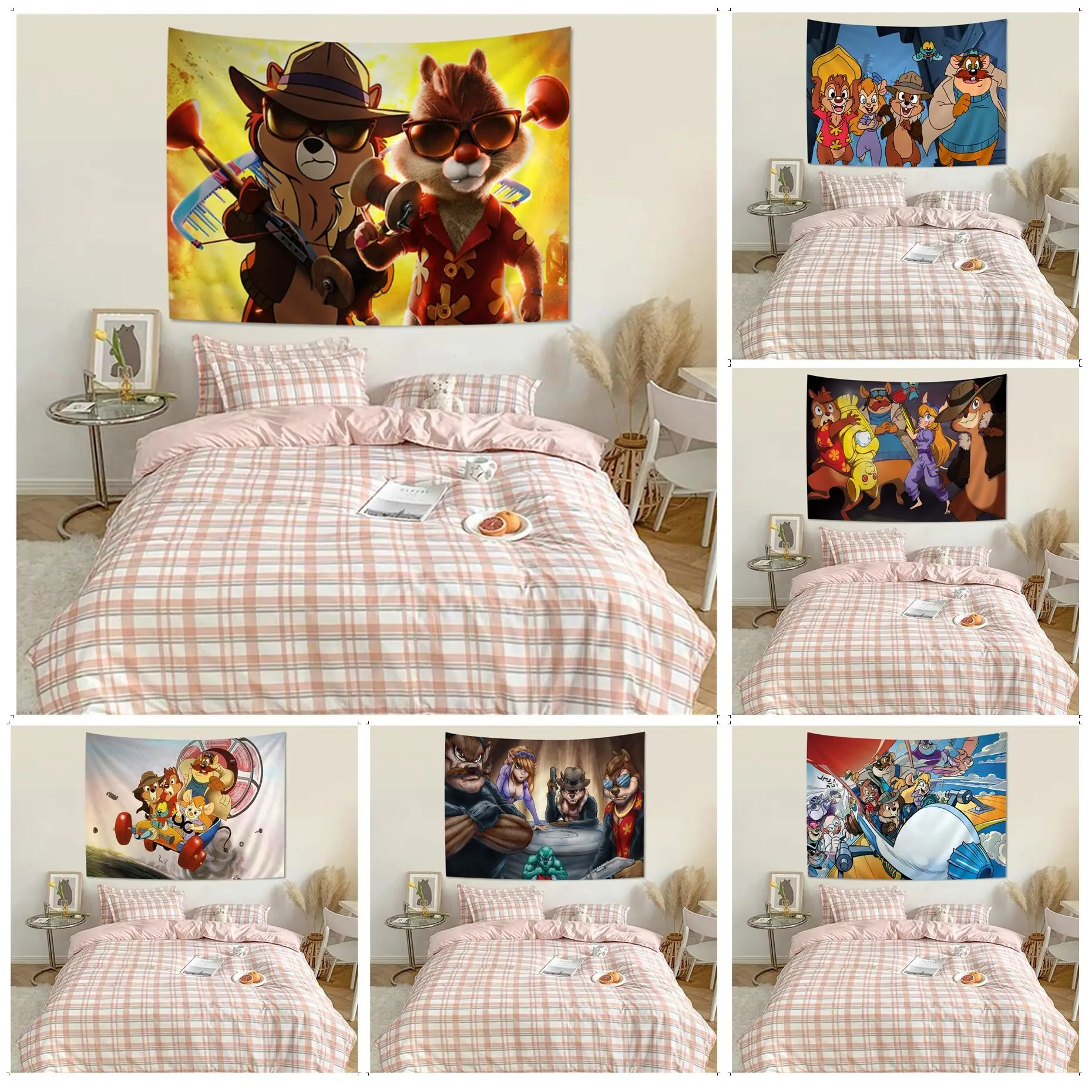 Disney Chip 'n' Dale Anime Tapestry Indian Buddha Wall Decoration Witchcraft Bohemian Hippie Kawaii Room Decor
Disney Chip 'n' Dale Anime Tapestry Indian Buddha Wall Decoration Witchcraft Bohemian Hippie Kawaii Room Decor
