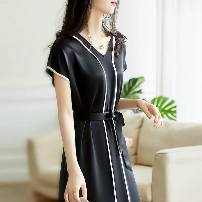 Korean Fashion 원피스 Woman Vintage Clothes Patchwork Elegant Vestidos 2022 Robe A-Line Casual Women's Summer Dress With Bandage
Korean Fashion 원피스 Woman Vintage Clothes Patchwork Elegant Vestidos 2022 Robe A-Line Casual Women's Summer Dress With Bandage