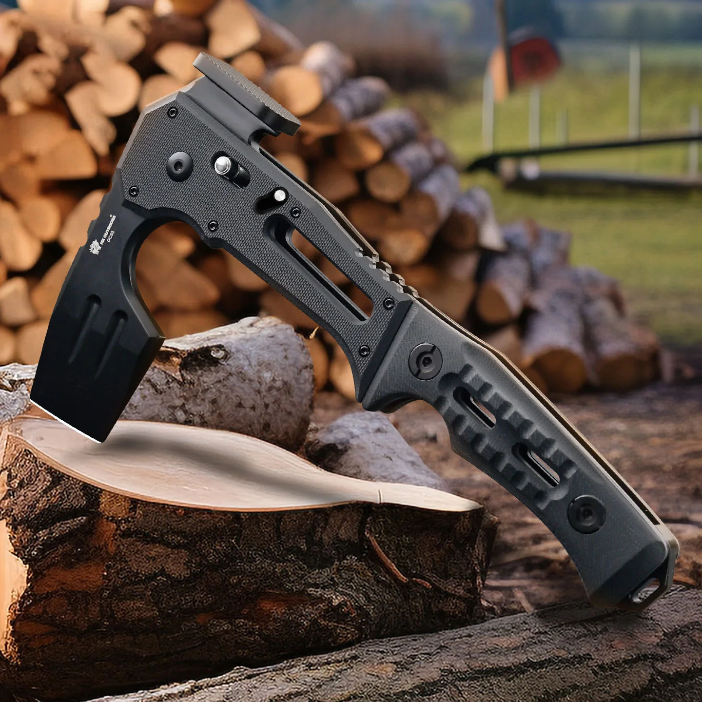 HX OUTDOORS Gale Многофункциональный тактический складной топор
HX OUTDOORS Gale Многофункциональный тактический складной топор