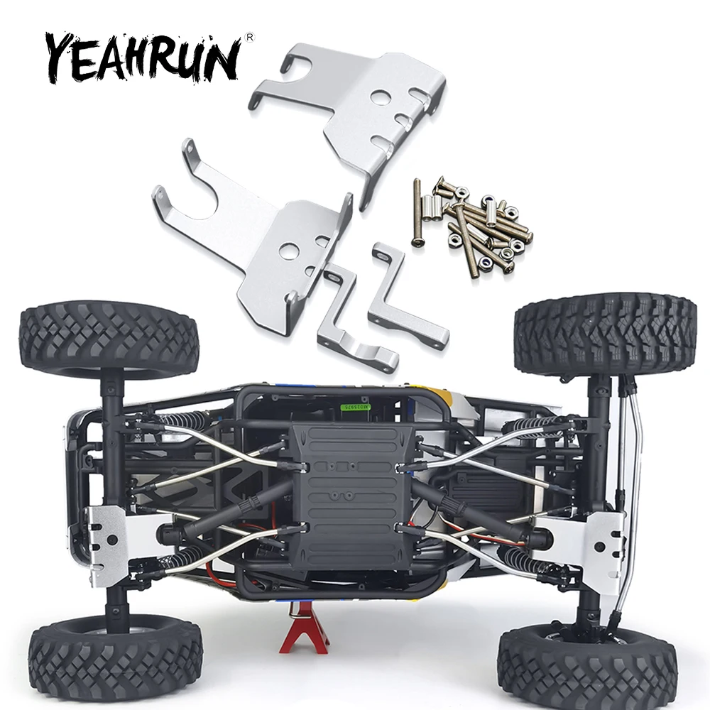 AXSPEED Aluminum Alloy Front Rear Axle Armor Protector Skid Plate for Axial Wraith 90048 90053 1/10 RC Crawler Car Upgrade Parts
AXSPEED Aluminum Alloy Front Rear Axle Armor Protector Skid Plate for Axial Wraith 90048 90053 1/10 RC Crawler Car Upgrade Parts