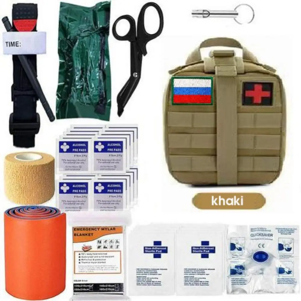 Military Survival Gear Molle Bag medical tourniquet Equipment Survival Kit Molle Army hemostatic military Emergency Camping Hiki
Military Survival Gear Molle Bag medical tourniquet Equipment Survival Kit Molle Army hemostatic military Emergency Camping Hiki