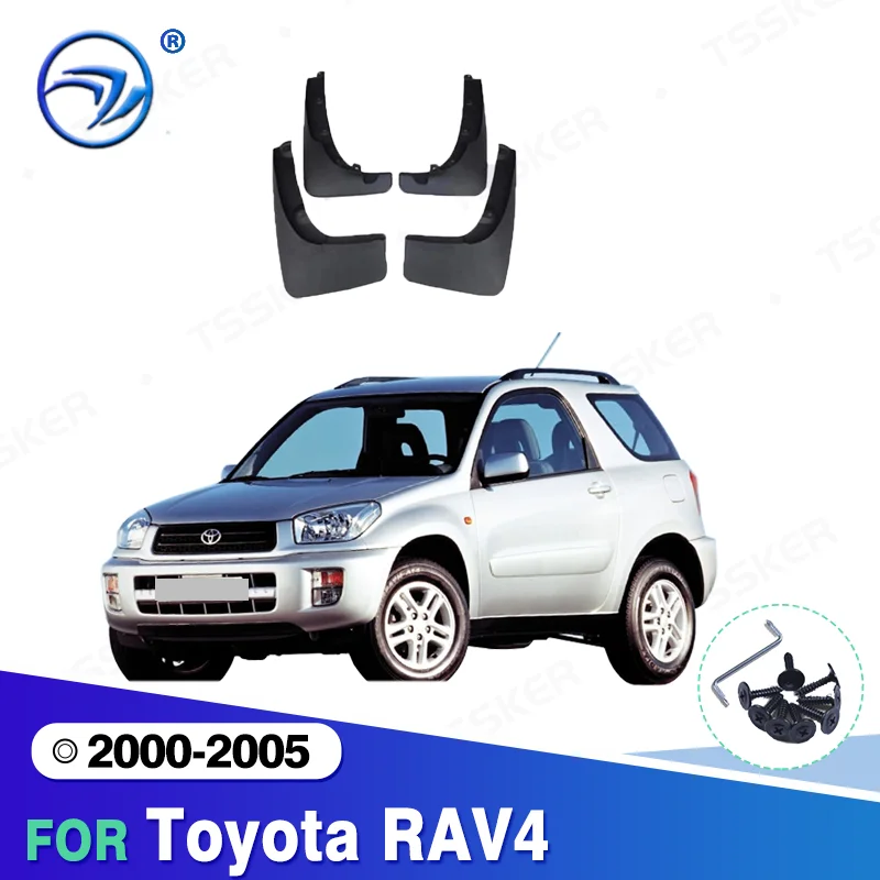 4Pcs Mud Flaps Splash Guards For model Toyota RAV4 2000 01 02 03 04 - 2005 Front and Rear Mudguards Car Styling Auto Acce
4Pcs Mud Flaps Splash Guards For model Toyota RAV4 2000 01 02 03 04 - 2005 Front and Rear Mudguards Car Styling Auto Acce