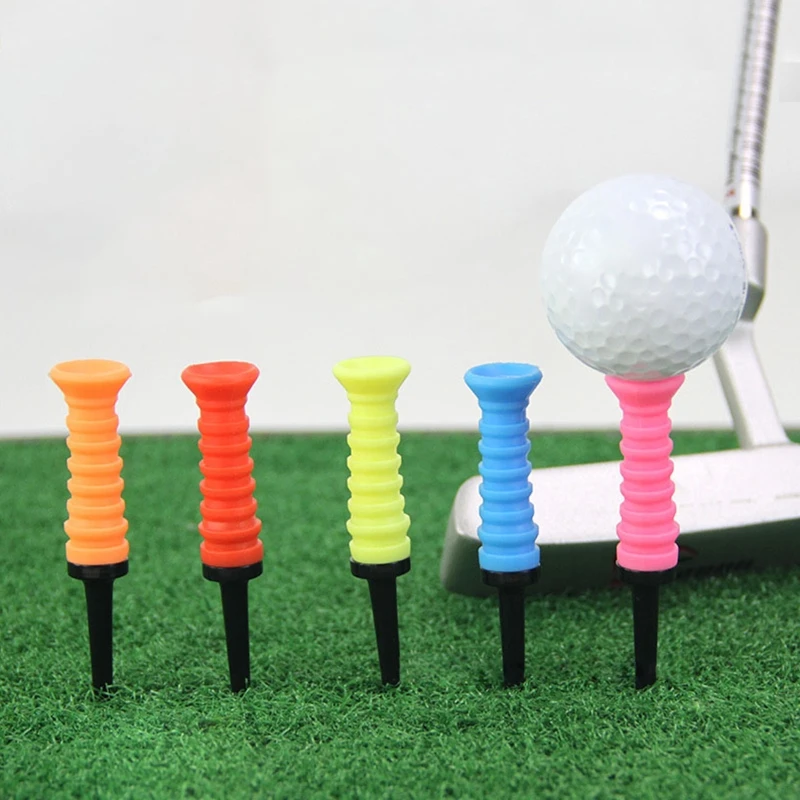 10Pcs/pack Golf Tees 83x47mm High Resilience Durable Rubber Cushion Top Golf Tee for Golfer Practice Golf Accessories
10Pcs/pack Golf Tees 83x47mm High Resilience Durable Rubber Cushion Top Golf Tee for Golfer Practice Golf Accessories