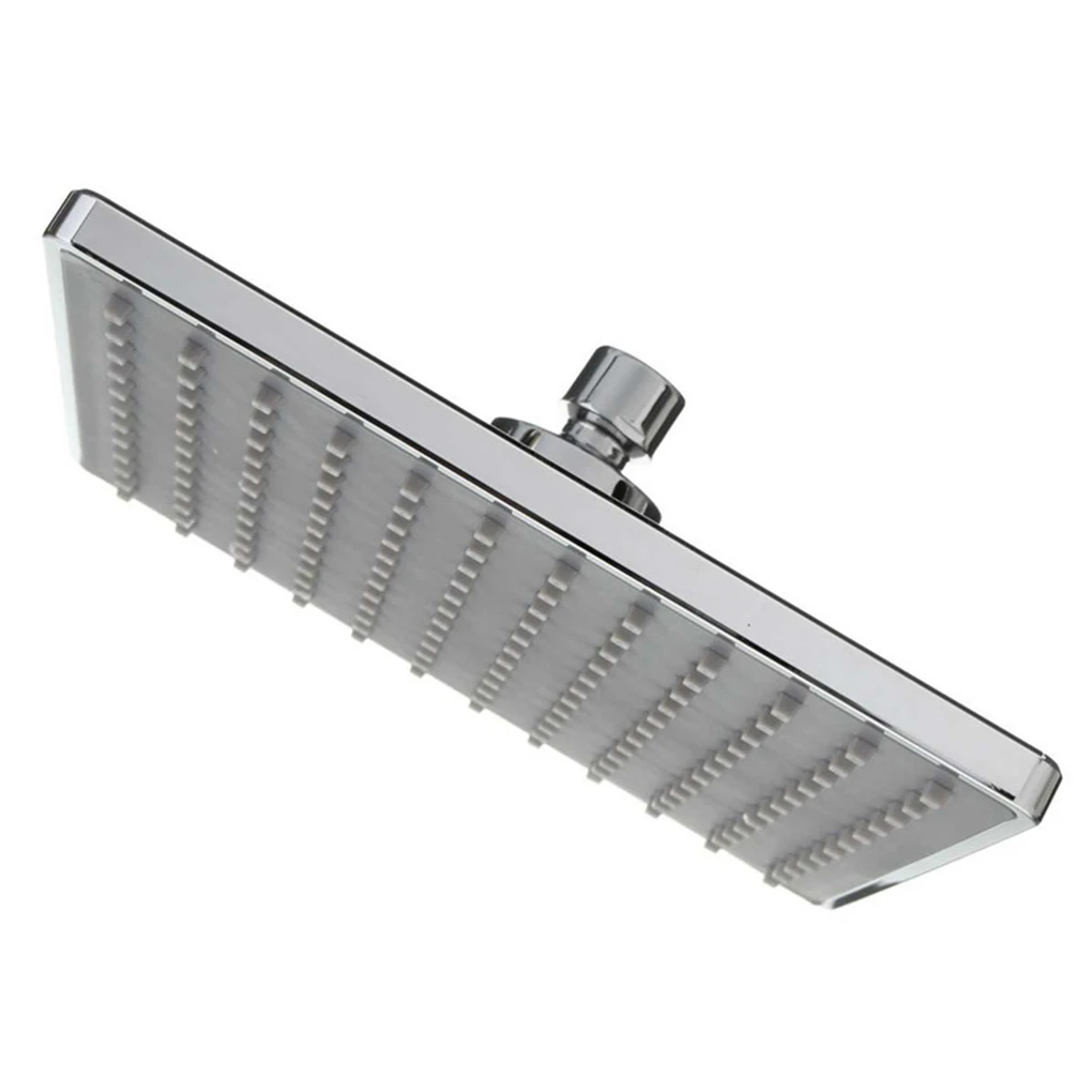8 Inch Square Shower Head ABS Plastic Single Spray Touch Clean Easy To Install Luxury Rainfall Shower SPA Bathroom Accessories
8 Inch Square Shower Head ABS Plastic Single Spray Touch Clean Easy To Install Luxury Rainfall Shower SPA Bathroom Accessories
