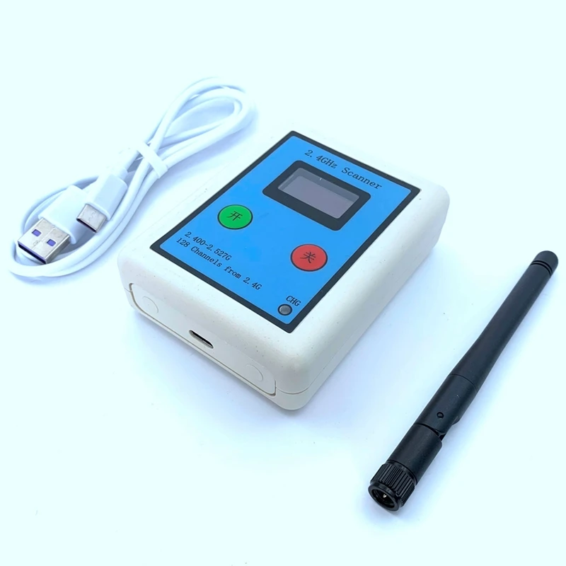 2.4G NRF24L01 Spectrum Analyzer Signal Source Scanner OLED Display Screen Simple Scanner 
2.4G NRF24L01 Spectrum Analyzer Signal Source Scanner OLED Display Screen Simple Scanner