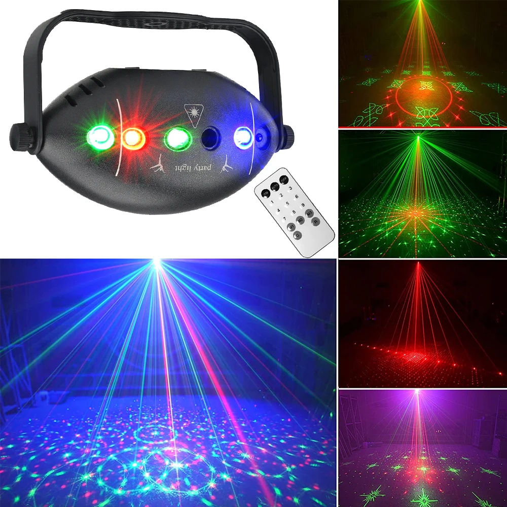 RGB светодиодный сценический лазерный проектор для вечеринки дискотесветильник с голосовым управлением Красный Зеленый Синий стробоскосве...
RGB светодиодный сценический лазерный проектор для вечеринки дискотесветильник с голосовым управлением Красный Зеленый Синий стробоскосве...