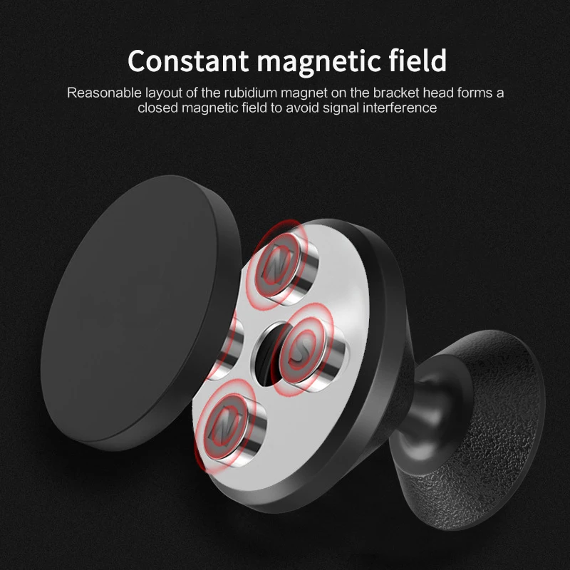 Phone Holder Universal Aluminum Alloy Magnetic Bracket Multipurpose Durable Car Mobile Phone Holder Bracket 360 Degree Rotation
Phone Holder Universal Aluminum Alloy Magnetic Bracket Multipurpose Durable Car Mobile Phone Holder Bracket 360 Degree Rotation