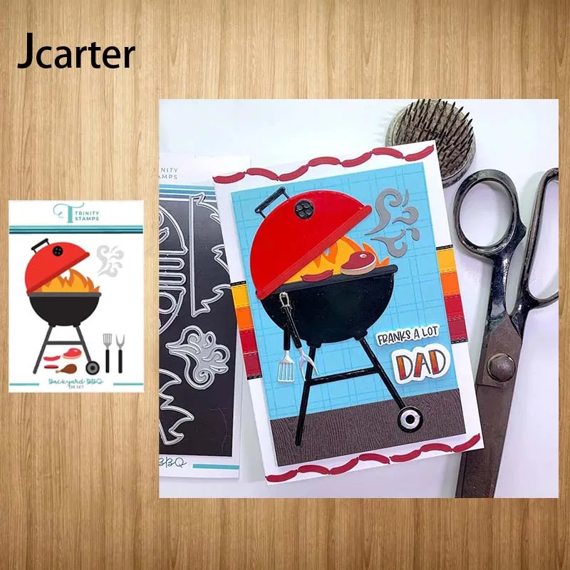 Backyard BBQ Metal Cutting Dies Craft Mold Mould Blade Punch Borders Stencils for Scrapbooking Handmade Tool Model Decoration 
Backyard BBQ Metal Cutting Dies Craft Mold Mould Blade Punch Borders Stencils for Scrapbooking Handmade Tool Model Decoration