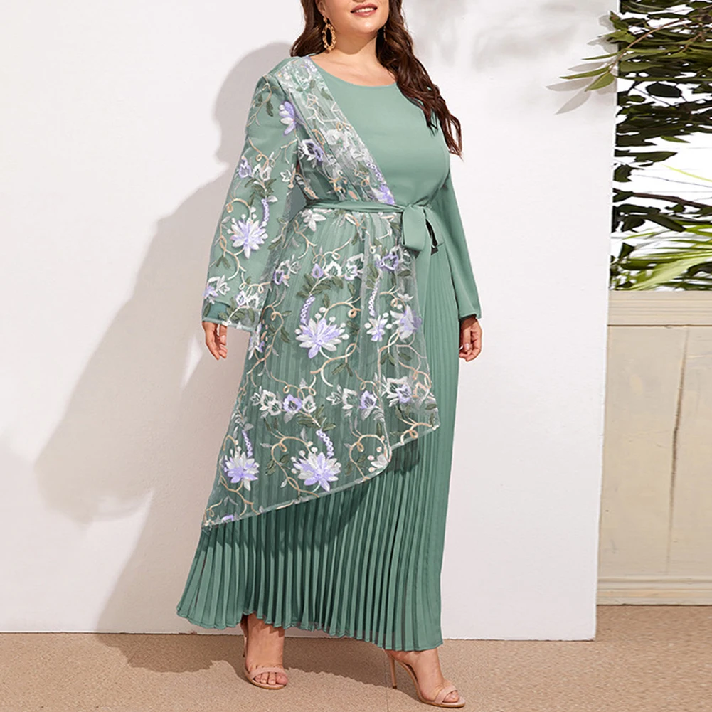 Plus Size Evening Women Dresses Long Sleeve Party Festival Muslim Clothing Autumn Winter Elegant Dress L -4XL
Plus Size Evening Women Dresses Long Sleeve Party Festival Muslim Clothing Autumn Winter Elegant Dress L -4XL