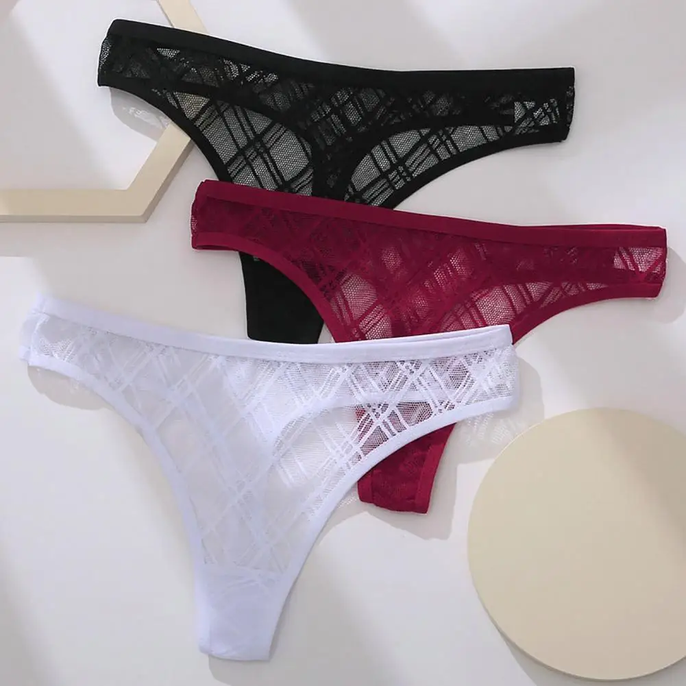 Lady G-string Breathable Underwear Hollow Out Perspective Women Underpants Women Thong for Inner Wear
Lady G-string Breathable Underwear Hollow Out Perspective Women Underpants Women Thong for Inner Wear