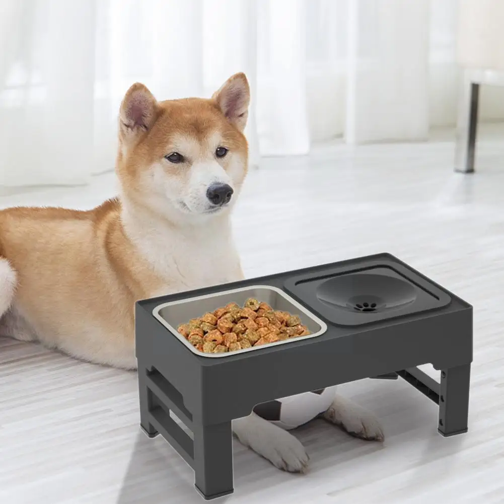 Elevated Dog Bowls Adjustable Raised Bowl With Slow Feeder Food Water Stand Non-spill For Small Medium Large Pet Access K4r3
Elevated Dog Bowls Adjustable Raised Bowl With Slow Feeder Food Water Stand Non-spill For Small Medium Large Pet Access K4r3
