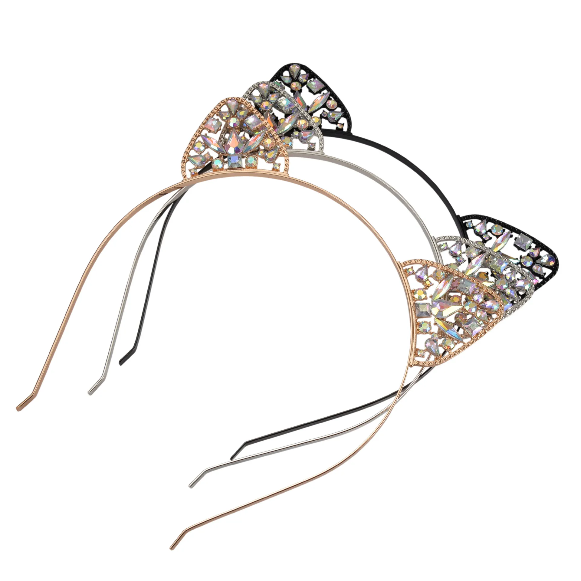 Wholesale Sequin Crystal Cat Ear Headband Children's Party Hairband Muti-color Girls Headband For Christmas
Wholesale Sequin Crystal Cat Ear Headband Children's Party Hairband Muti-color Girls Headband For Christmas