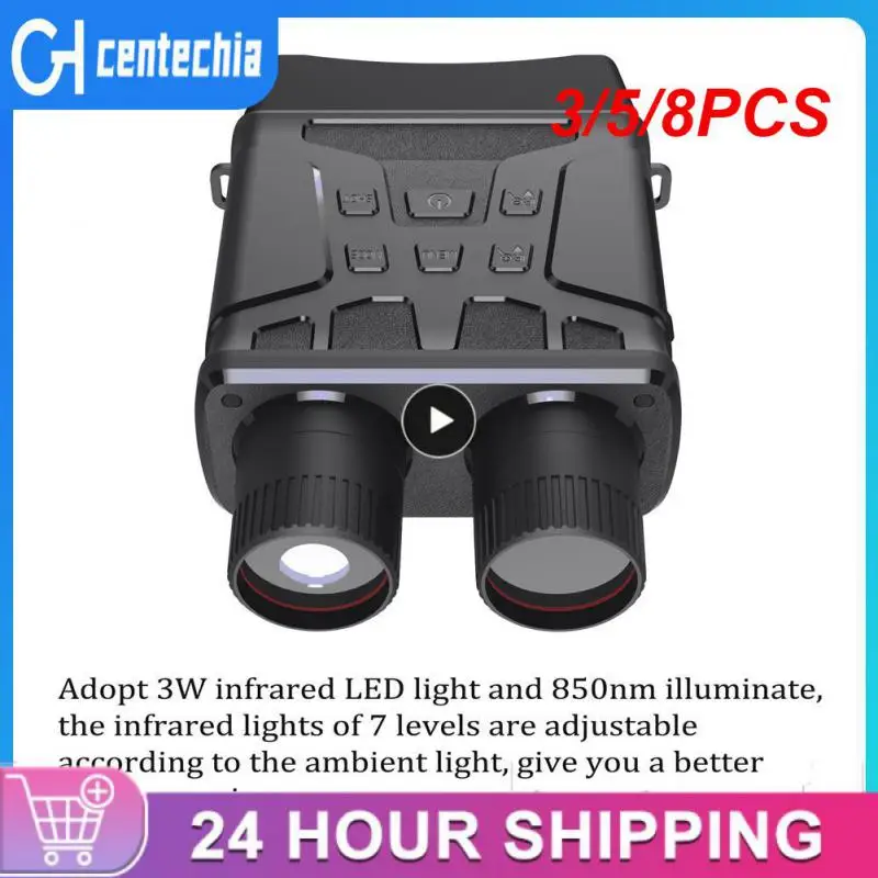 3/5/8PCS Telescope Night Goggles 5x Digital Zoom 1080p Monocular Night Vision Device Adjustable Photo Taking
3/5/8PCS Telescope Night Goggles 5x Digital Zoom 1080p Monocular Night Vision Device Adjustable Photo Taking