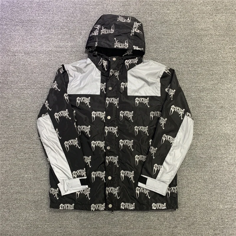 New 2022 Men Reflective Revenge 3M Parka All Track Zipper Casual Mess Inside Windbreaker With Hoody Trench Jackets Coat #A525
New 2022 Men Reflective Revenge 3M Parka All Track Zipper Casual Mess Inside Windbreaker With Hoody Trench Jackets Coat #A525