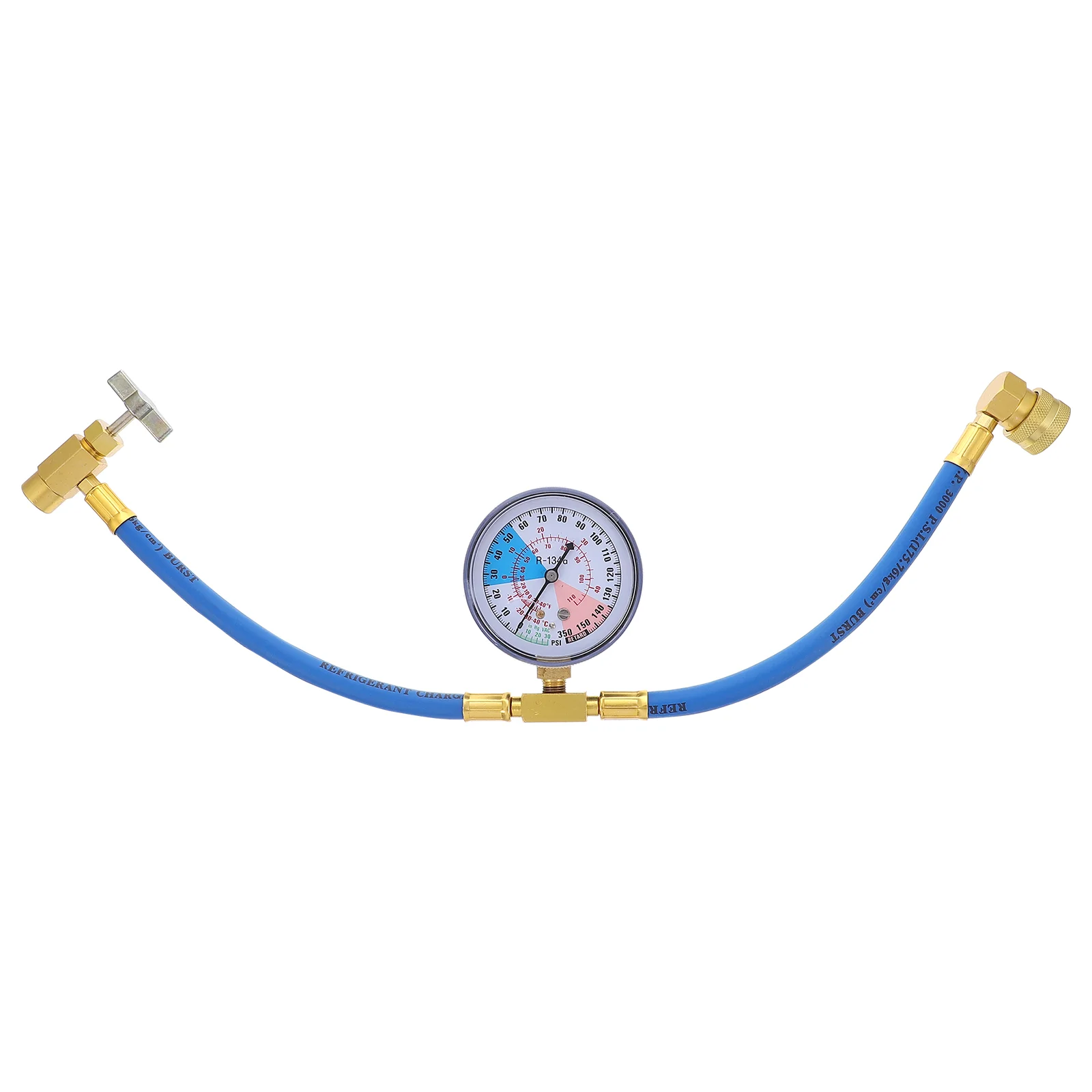 Refrigerant Charge Hose Recharge Hose with Gauge Air Conditioning Pressure Gauge
Refrigerant Charge Hose Recharge Hose with Gauge Air Conditioning Pressure Gauge