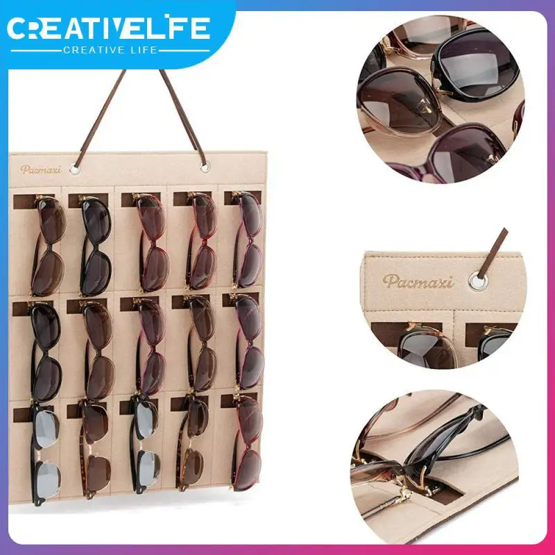Felt Glasses Storage Bag 15 Grids Multifunctional Storage Bag New High Quality Eyeglass Container Organization Storage 2023
Felt Glasses Storage Bag 15 Grids Multifunctional Storage Bag New High Quality Eyeglass Container Organization Storage 2023