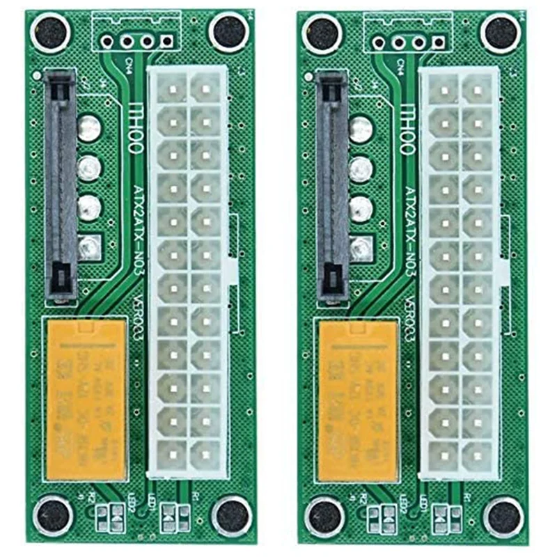 Add2psu Synchronous Power Board Multiple Power Supply Adapter,ATX 24Pin To SATA Dual PSU Power Supply Sync Starter
Add2psu Synchronous Power Board Multiple Power Supply Adapter,ATX 24Pin To SATA Dual PSU Power Supply Sync Starter