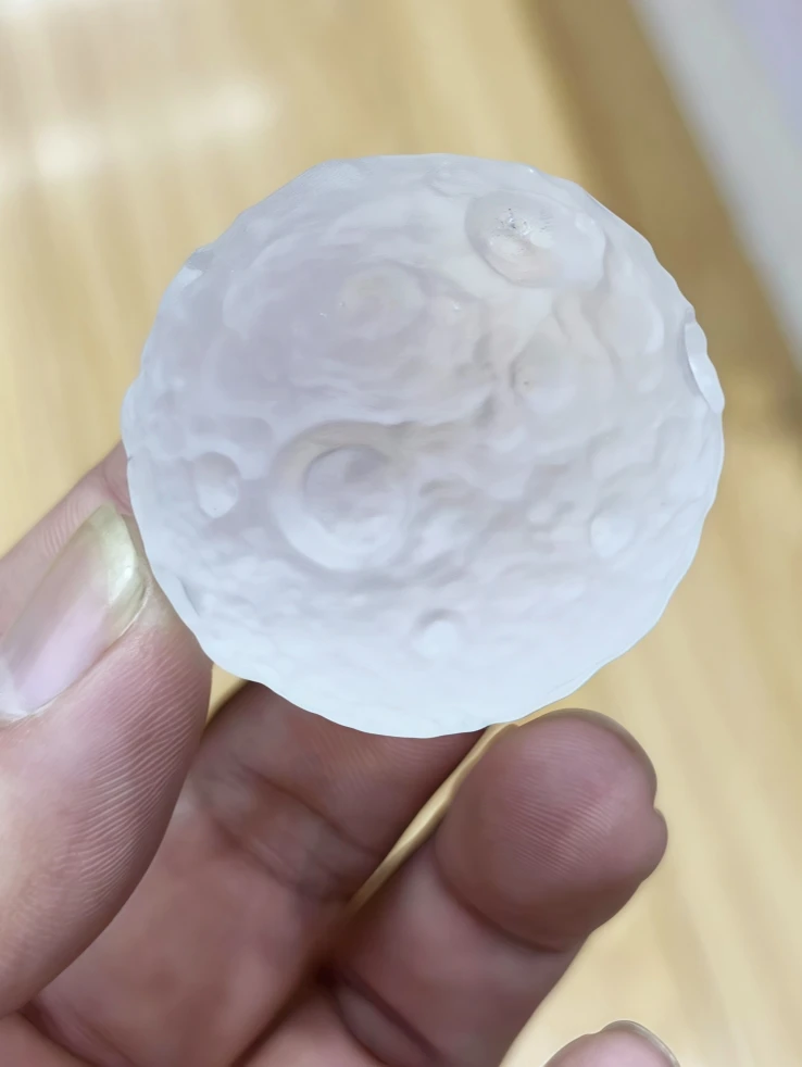 Лунный шар из белого кварца DHFS
Лунный шар из белого кварца DHFS