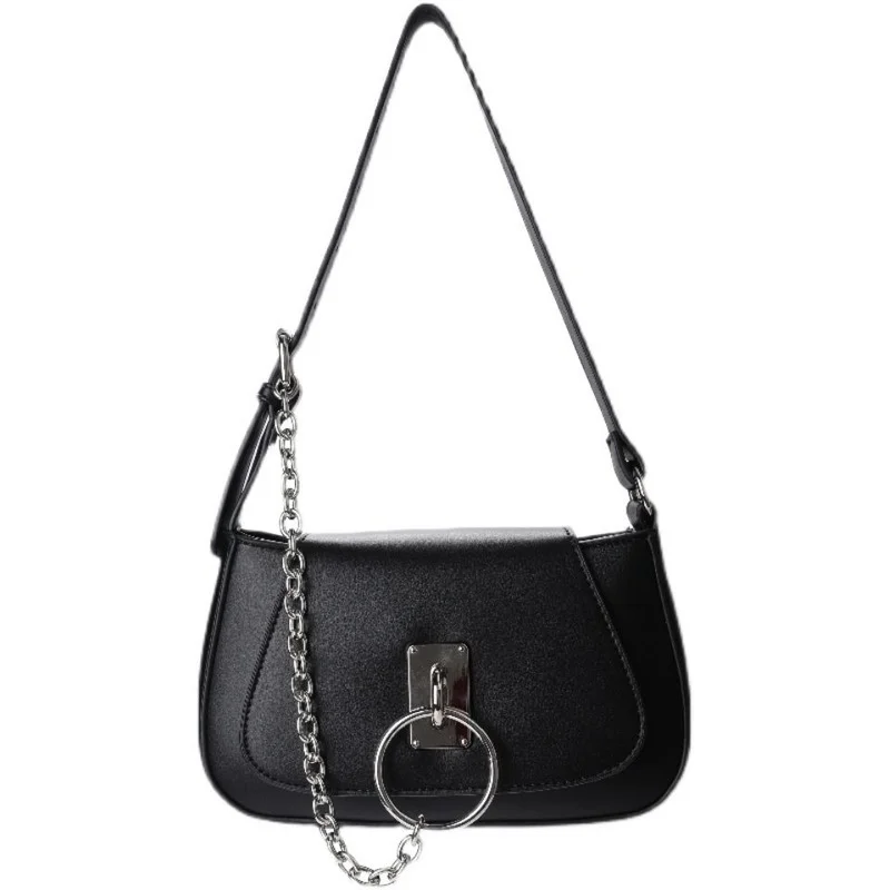Trendy Moto Biker Style Shoulder Bags For Women 2022 Cool Solid PU Leather Underarm Chain Ring Bag Can Crossbody Handbags
Trendy Moto Biker Style Shoulder Bags For Women 2022 Cool Solid PU Leather Underarm Chain Ring Bag Can Crossbody Handbags