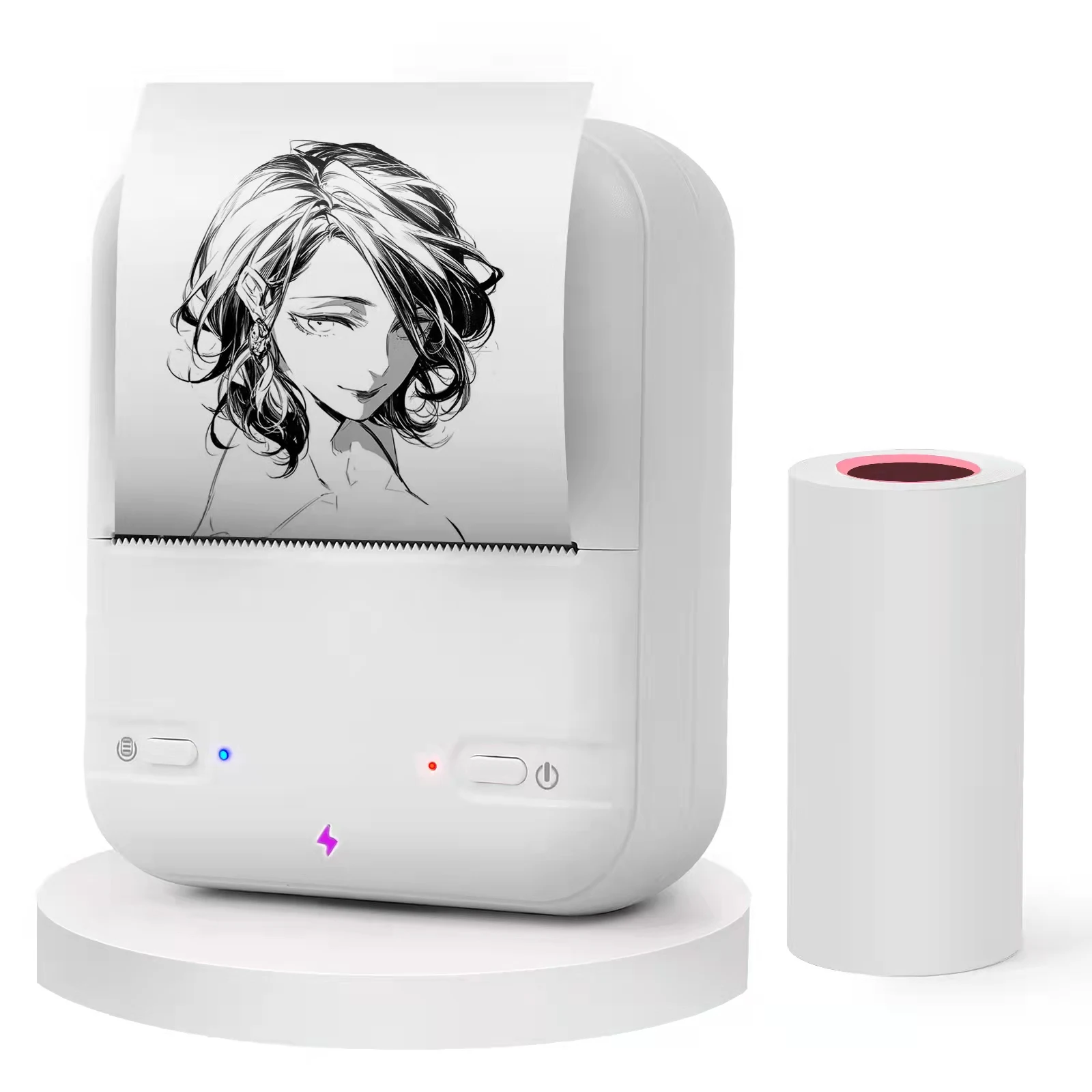 MHT-P5808 Receipt Printers Usb Photo StickerPrinter Labels Thermal Machine labeling 80mm Blue Tooth Mobile Impresora Portable
MHT-P5808 Receipt Printers Usb Photo StickerPrinter Labels Thermal Machine labeling 80mm Blue Tooth Mobile Impresora Portable