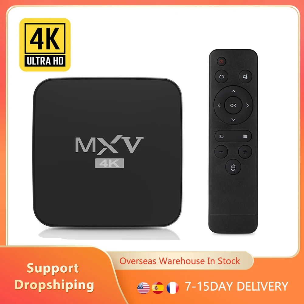 MXV 4K Android 11.0 Smart TV Box Amlogic S905W2 AV1 4GB RAM 32GB ROM 2.4G 5G Dual Wifi 100M TV Set Top Box Media Player
MXV 4K Android 11.0 Smart TV Box Amlogic S905W2 AV1 4GB RAM 32GB ROM 2.4G 5G Dual Wifi 100M TV Set Top Box Media Player