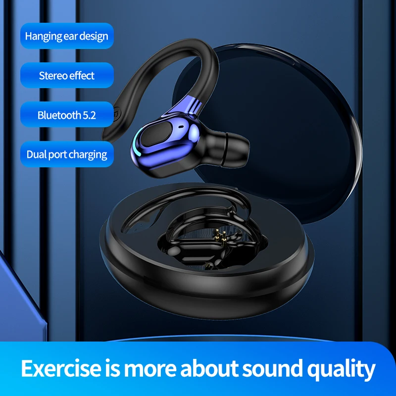Новинка Bluetooth 5,2 гарнитура беспроводные наушники-вкладыши стереонаушники с заушным крючком с зарядным чехлом для IPhone Android Xiaomi
Новинка Bluetooth 5,2 гарнитура беспроводные наушники-вкладыши стереонаушники с заушным крючком с зарядным чехлом для IPhone Android Xiaomi