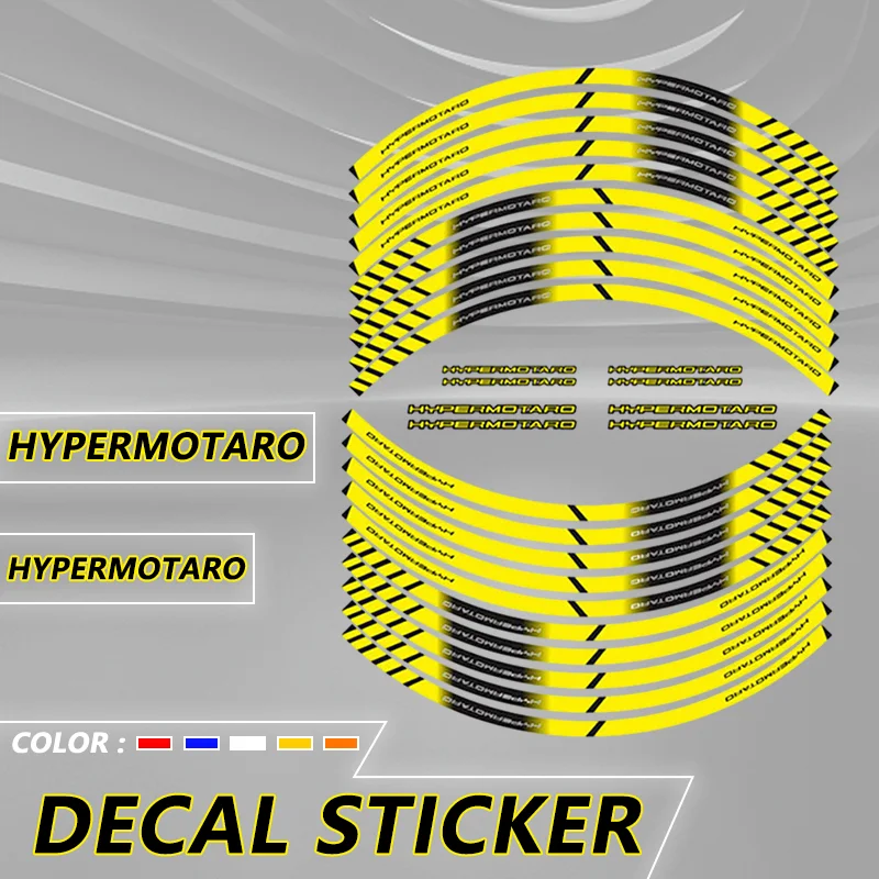 For DUCATI Hypermotard 796 821 939 950 1100 /S/SP Motorcycle Reflective Stickers Rim Protection Wheel Decal Stripes Tire Sticker
For DUCATI Hypermotard 796 821 939 950 1100 /S/SP Motorcycle Reflective Stickers Rim Protection Wheel Decal Stripes Tire Sticker