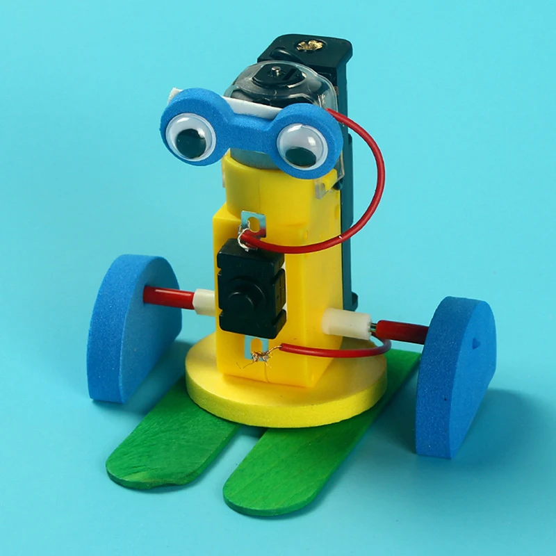 Kids Electric DIY Assembled Model Ming Crawling Robot Kit Mini Science Experiment Technology Toy For Children Educational Toys
Kids Electric DIY Assembled Model Ming Crawling Robot Kit Mini Science Experiment Technology Toy For Children Educational Toys