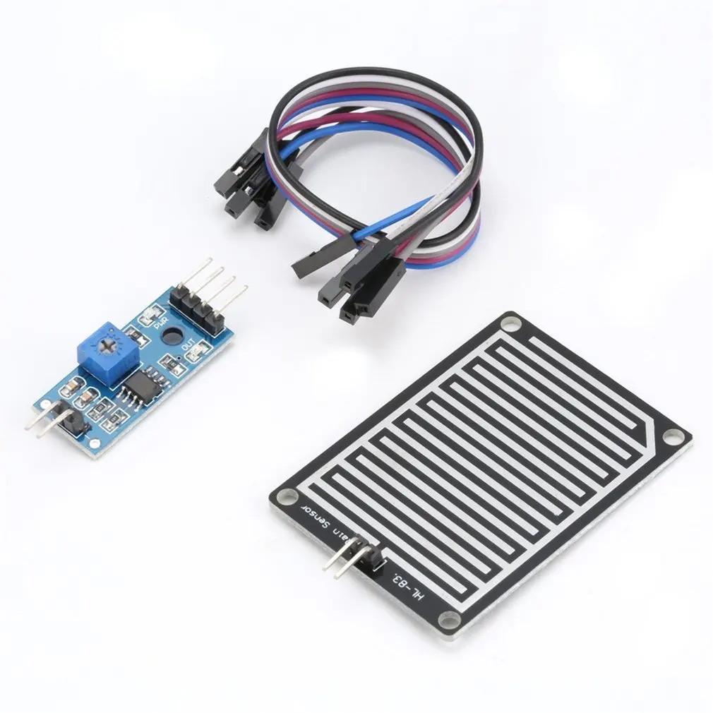 5V LED Snow / Raindrops Detection Sensor Module Rain Weather Module Humidity For Arduino
5V LED Snow / Raindrops Detection Sensor Module Rain Weather Module Humidity For Arduino