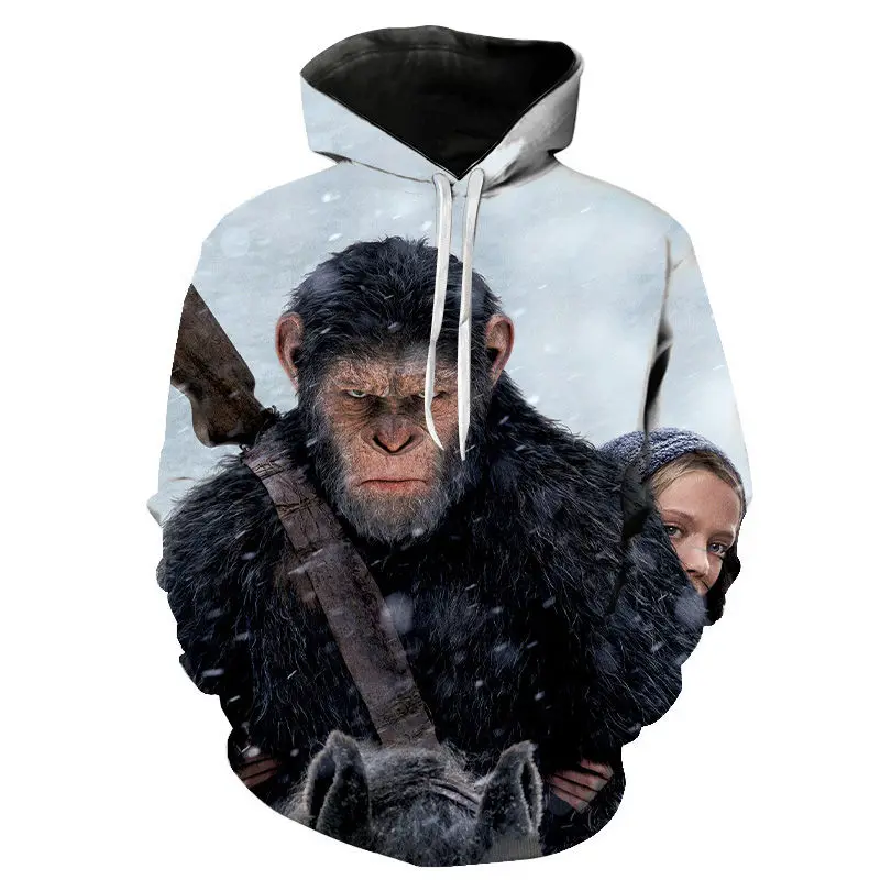 Orangutan Apes Movie Hoodies 3D Printed Men Women Children Fashion Sweatshirts Pullover Boy Girl Kids Streetwear Coat
Orangutan Apes Movie Hoodies 3D Printed Men Women Children Fashion Sweatshirts Pullover Boy Girl Kids Streetwear Coat